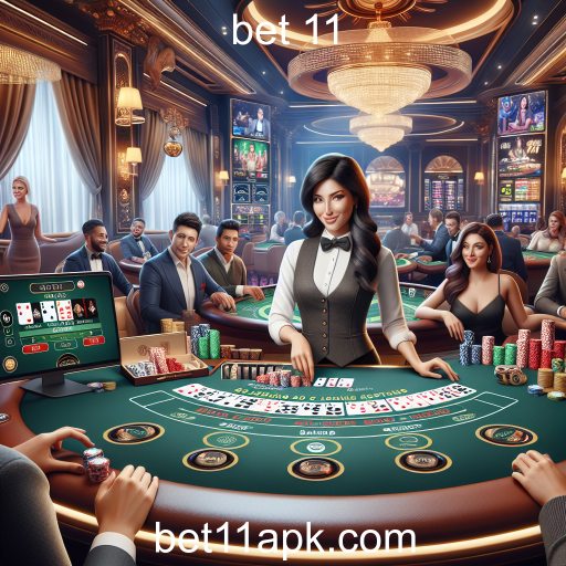 Viva a Experiência do Cassino Ao Vivo no Bet 11